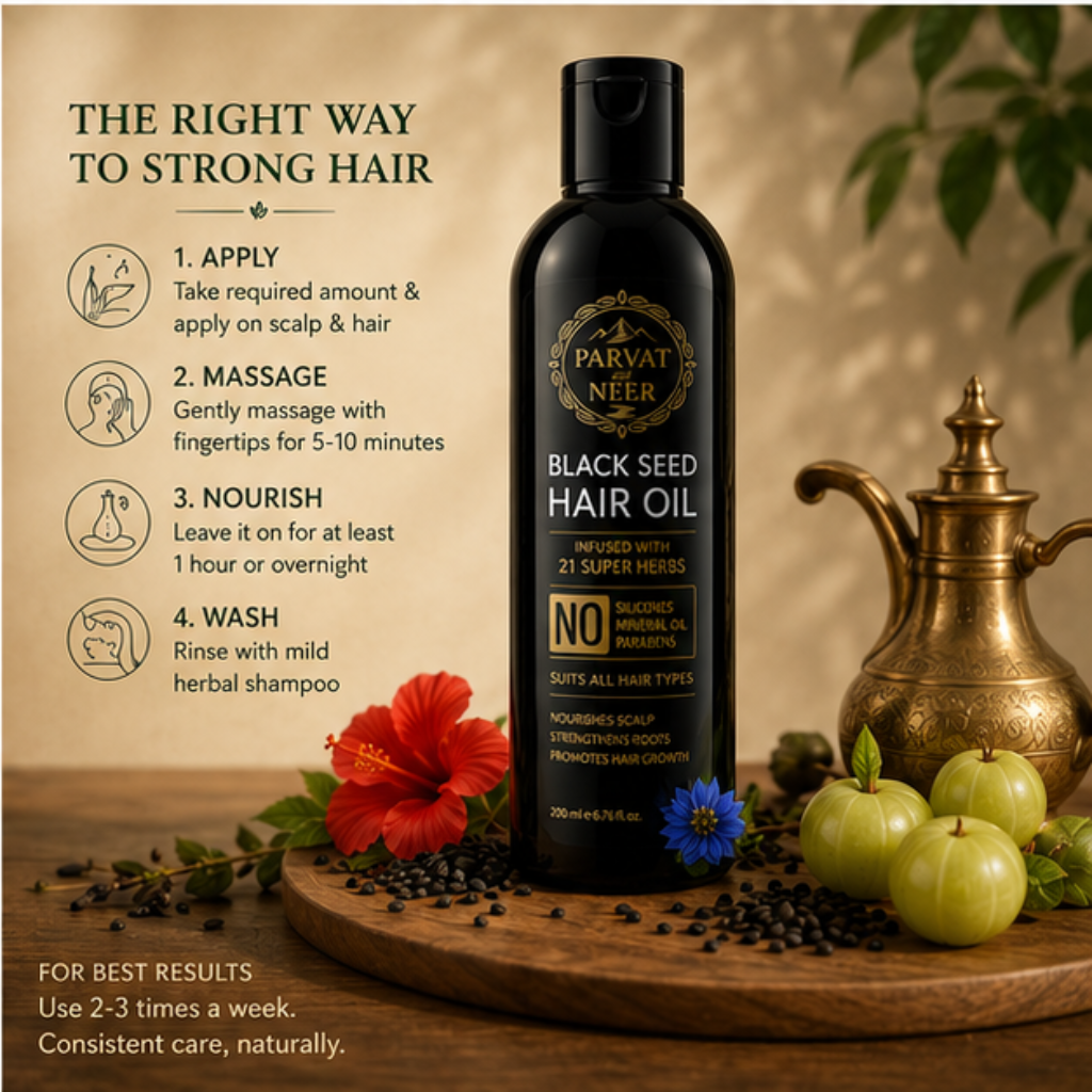 Hair Oil - Usage