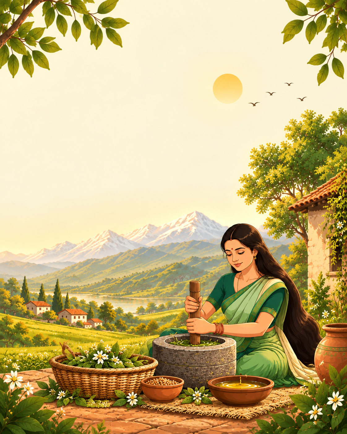 Parvat and Neer hero banner mobile