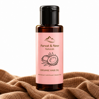 Parvat & Neer Organic Hair Oil – 100% Natural, Cold-Pressed & Paraben-Free
